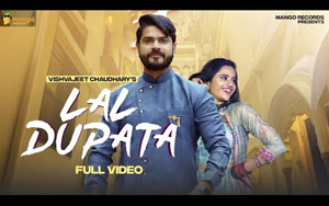 Haryanavi Song Lal Dupata By Vishvajeet Choudhary ft. Lakshita Parmar