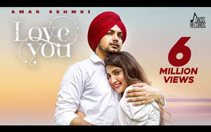 Punjabi Song Love You By Amar Sehmbi Simar ft. Isha Sharma, Simrithi Bathija