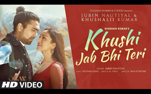 Khushi Jab Bhi Teri Music Video By Jubin Nautiyal ft. Khushalii Kumar