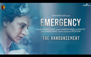 Emergency Announcement ft. Kangana Ranaut