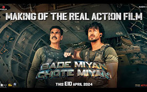 BADE MIYAN CHOTE MIYAN - Making Of The REAL ACTION Film