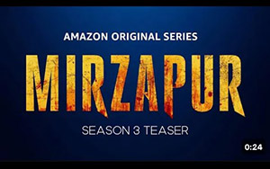 Mirzapur Season 3 Teaser - Prime Video India