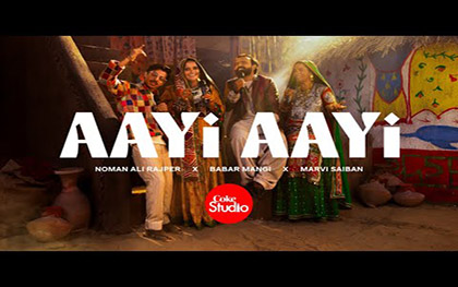 Coke Studio Pakistan - Season 15 - Aayi Aayi ByNoman Ali Rajper, Babar Mangi, Marvi, Saiban