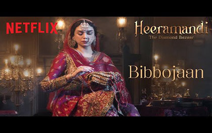 Aditi Rao Hydari as Bibbojaan - Heeramandi - The Diamond Bazaar