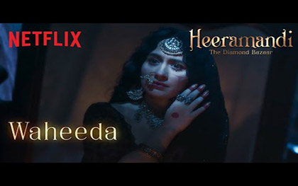 Sanjeeda Shaikh as Waheeda - Heeramandi - The Diamond Bazaar