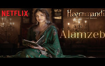 Sharmin Segal as Alamzeb - Heeramandi - The Diamond Bazaar