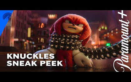 Knuckles Sneak Peek - Paramount Plus