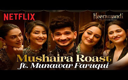 The Cast Of Heeramandi and Munawar Faruqui - The Mushaira ROAST!