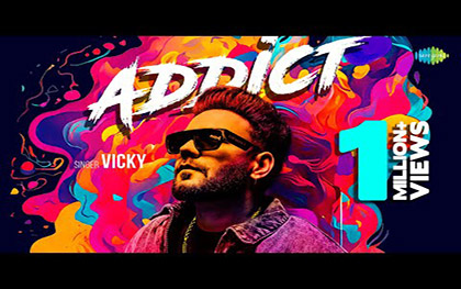 Punjabi Pop Song Addict By Vicky Ft. Pooja Rampal