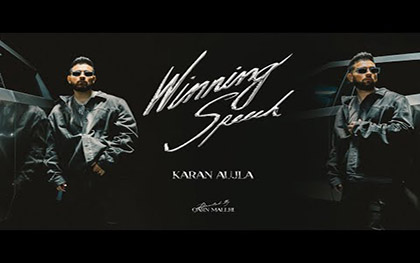 Punjabi Song Winning Speech Karan Aujla