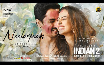 Neelorpam Lyric Video - Indian 2 - Tamil Movie