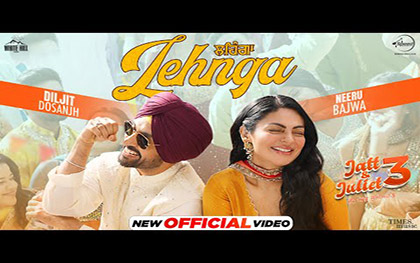 Punjabi Song Lehnga - Jatt and Juliet 3 - Punjabi Movie