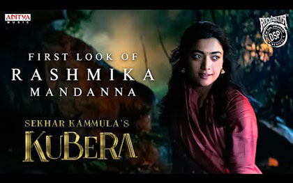 Rashmika Mandanna First Look - Kubera - Tamil Movie