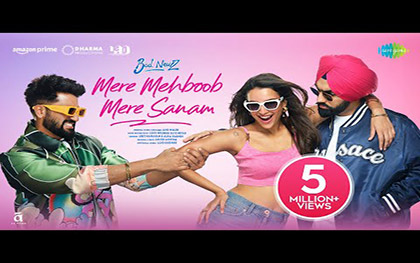 Mere Mehboob Mere Sanam Song - Bad Newz