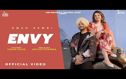 Punjbai Song Envy By Amar Sehmbi, Simar Kaur Ft. Arushi Sharma