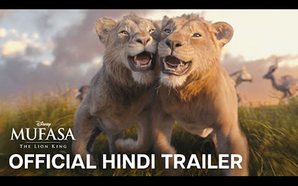 Mufasa: The Lion King - Hindi Trailer Ft. Shah Rukh Khan, Aryan Khan, AbRam Khan 