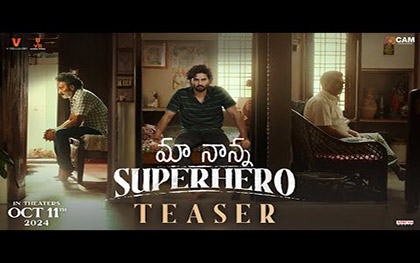 Maa Nanna Super Hero Teaser - Telugu Movie