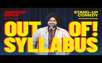 Out Of Syllabus - Jaspreet Singh Standup Comedy