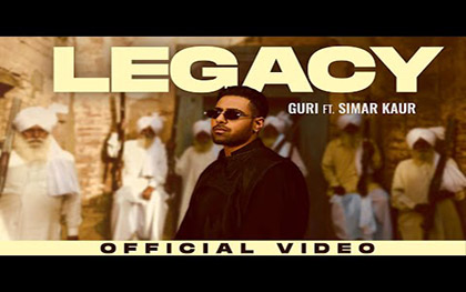 Punjabi Song Legacy By Guri, Simar Kaur Ft. Gitanjali Singh