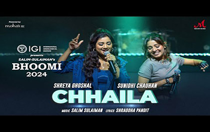 Chhaila Song By Shreya Ghoshal, Sunidhi Chauhan