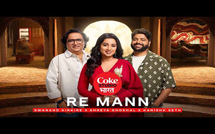 Coke Studio Bharat - RE MANN Song - Shreya Ghoshal, Swanand Kirkire, Kanishk Seth