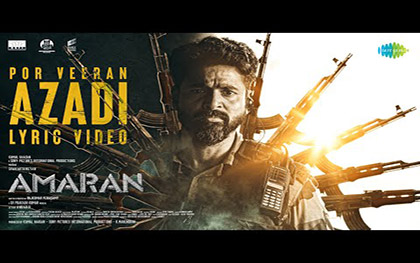 Por Veeran (Azadi) Song Lyrical - Amaran - Tamil Movie