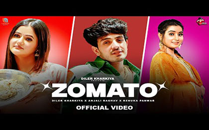 Haryanvi Song Zomato By Diler Kharkiya, Renuka Panwar Ft. Anjali Raghav