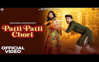 Haryanvi Song Patli Patli Chori By Raj Mawar, Ashu Twinkle Ft. Ansh Kukreja, Nandini Sharna