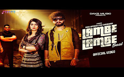 Haryanvi Song Lambe Lambe Baal By Raj Mawar, Manisha Sharma Ft. Biru Kataria, Fiza