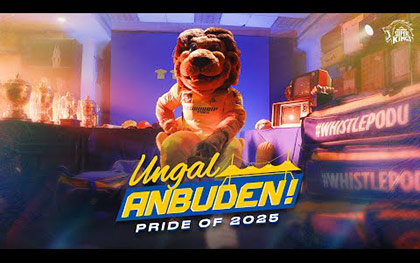 Ungal Anbuden - The Pride of 2025 Reveal - Chennai Super Kings