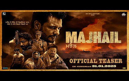 Teaser Of Punjabi Movie Majhail