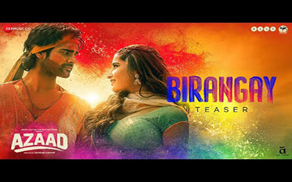 Birangay Song Teaser - Azaad