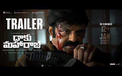 Daaku Maharaaj Theatrical Trailer - NBK, Pragya, Shraddha, Bobby Deol