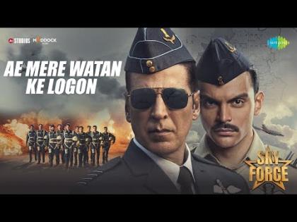 Ae Mere Watan Ke Logon Song - Sky Force - Akshay Kumar, Veer P