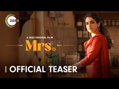 Mrs Official Teaser - A ZEE5 Original Film - Sanya Malhotra, Nishant Dahiya