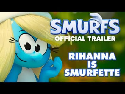 Smurfs Official Trailer - Rihanna