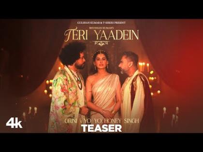 Teri Yaadein Song Teaser - Yo Yo Honey Singh, Grini - Nargis Fakhri