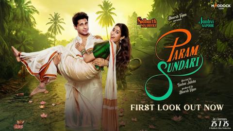 Param Sundari First Look - Sidharth Malhotra, Janhvi Kapoor