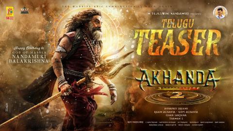 Thaandavam Teaser - Akhanda2 - Telugu Movie