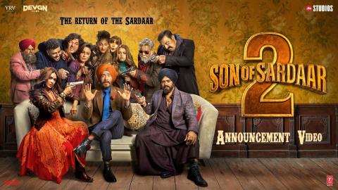 Son Of Sardaar 2 Announcement - Ajay Devgn, Mrunal Thakur