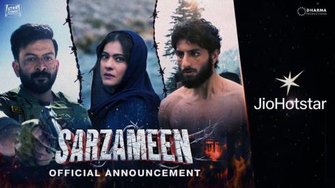 Sarzameen Announcement - Prithviraj, Kajol, Ibrahim Ali Khan
