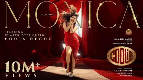 Tamil Song Monica (Lyrical) - COOLIE Ft. Pooja Hegde