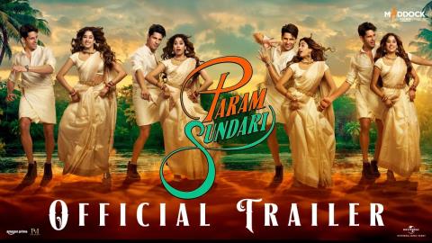 Param Sundari Trailer - Janhvi Kapoor,  Sidharth Malhotra