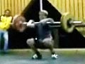 Weight Lifter Faints