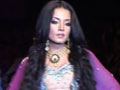 Sameera and Celina walked the ramp